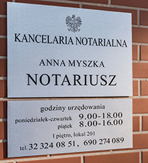 Kancelaria Notarialna Anna Myszka